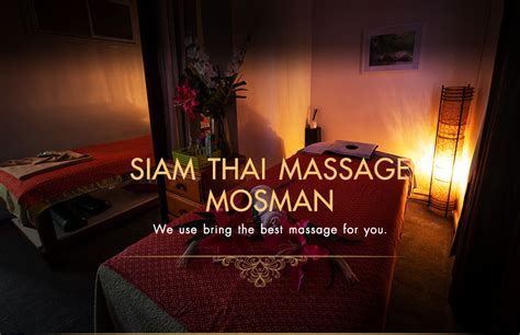 asian massage mosman|Siam Thai Massage Mosman